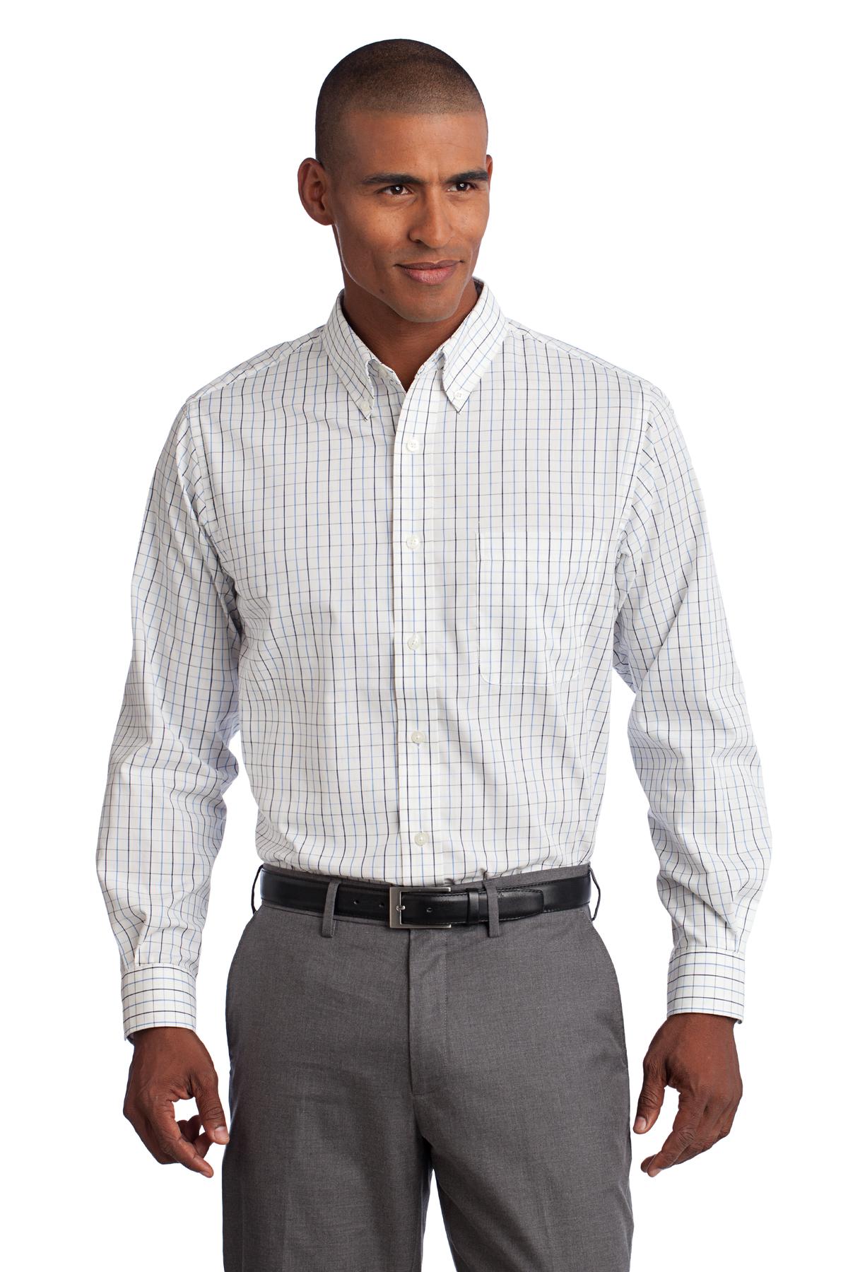 Port Authority Men's   Tattersall Easy Care Shirt