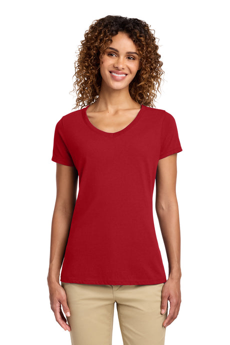 Port & Co Women's   Fan Favorite V-Neck Tee