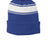 Sport-Tek Men's   Stripe Pom Pom Beanie