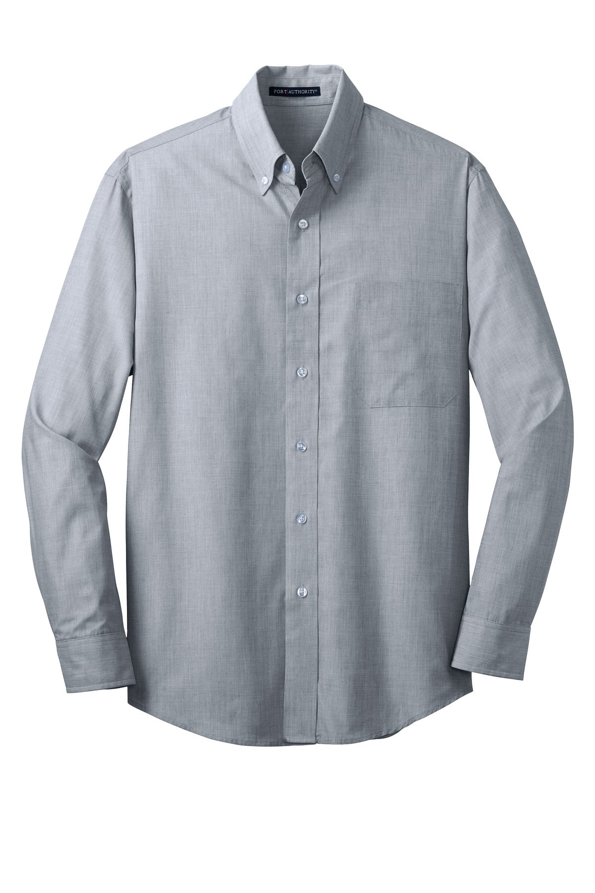 Port Authority Men's   Tall Crosshatch Easy Care Shirt-2