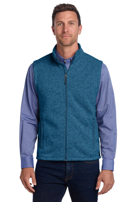 Port Authority Men's    Sweater Fleece Vest F236