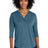 Port Authority Women's   Concept 3/4-Sleeve Soft Split Neck Top