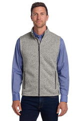 Port Authority Men's    Sweater Fleece Vest F236