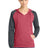 District Women's   Lightweight Fleece Raglan Hoodie