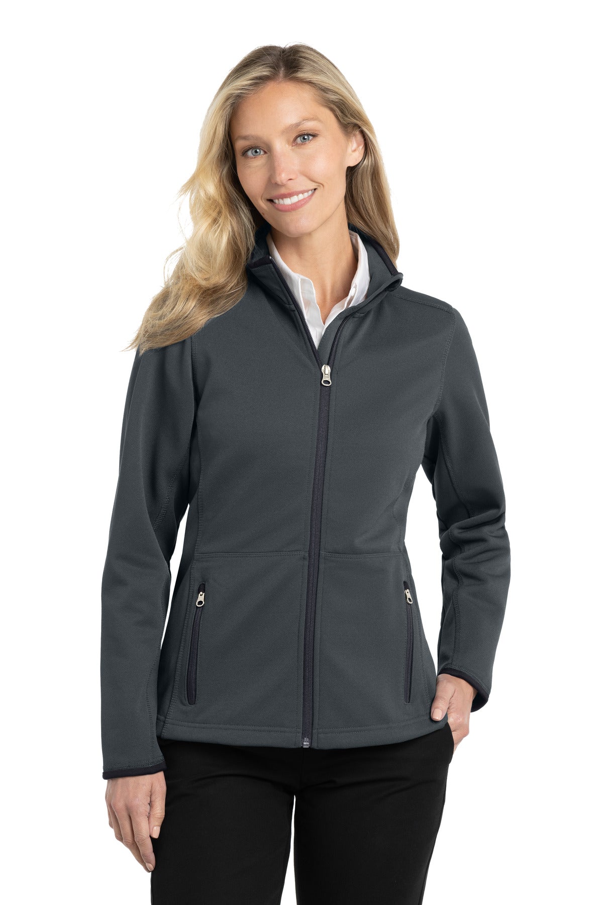Port Authority Women's   Pique Fleece Jacket