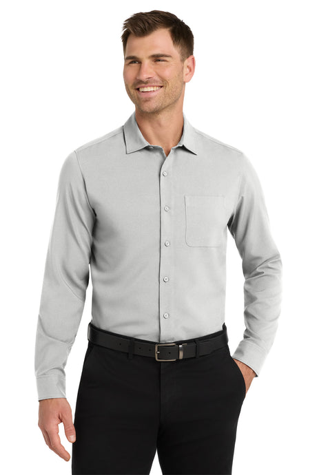 Port Authority Men's    Long Sleeve Performance Staff Shirt W401