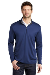Port Authority Men's    Silk Touch    Performance 1/4-Zip K584