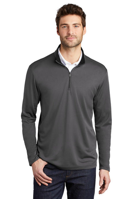 Port Authority Men's    Silk Touch    Performance 1/4-Zip K584