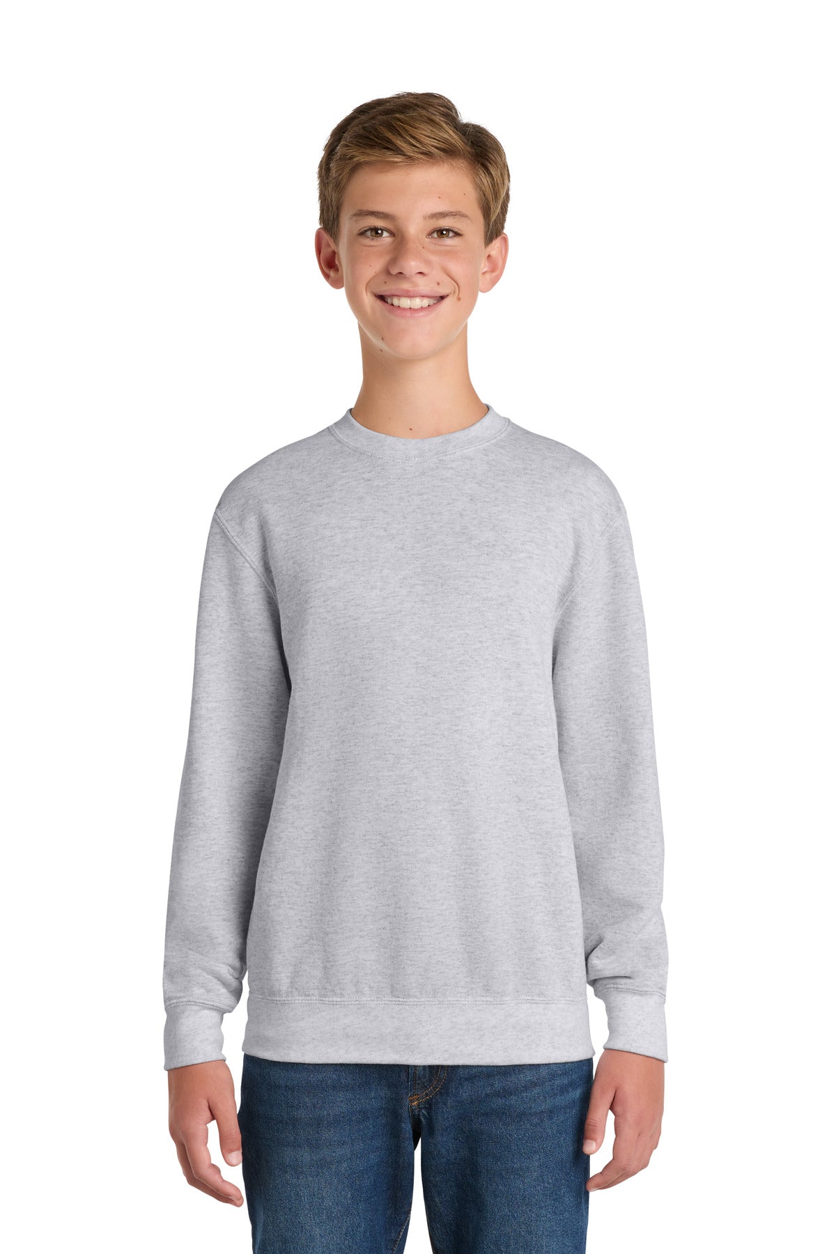 Port & Co Youth   Core Fleece Crewneck Sweatshirt