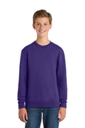 Port & Co Youth   Core Fleece Crewneck Sweatshirt