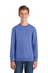 Port & Co Youth   Core Fleece Crewneck Sweatshirt