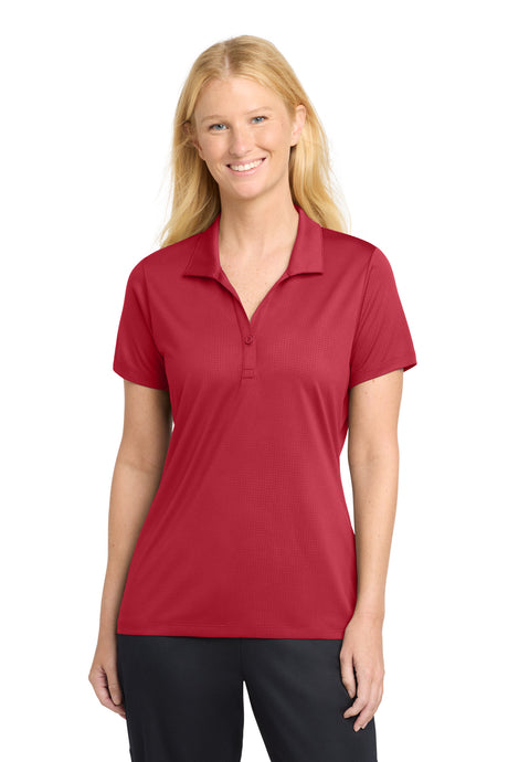 Sport-Tek Women's   Embossed PosiCharge   Tough Polo
