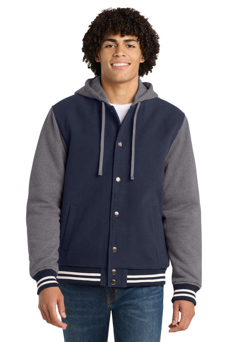 Sport-Tek Men's   Insulated Letterman Jacket