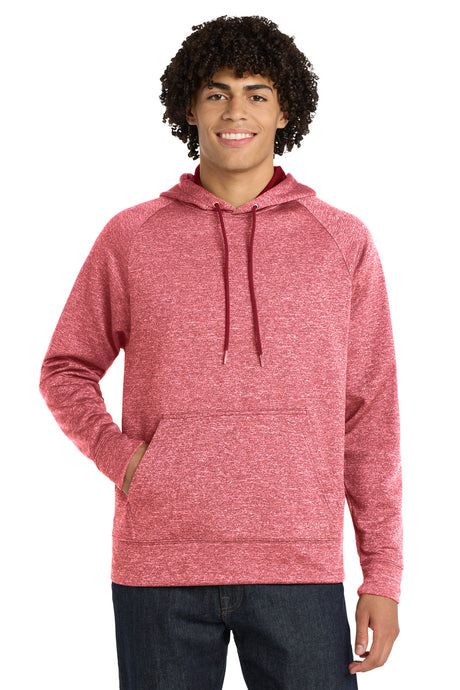 Sport-Tek Men's   PosiCharge   Electric Heather Fleece Hooded Pullover