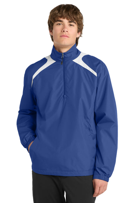 Sport-Tek Men's   1/2-Zip Wind Shirt