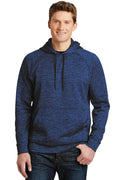 Sport-Tek Men's   PosiCharge   Electric Heather Fleece Hooded Pullover