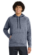 Sport-Tek Men's   PosiCharge   Electric Heather Fleece Hooded Pullover