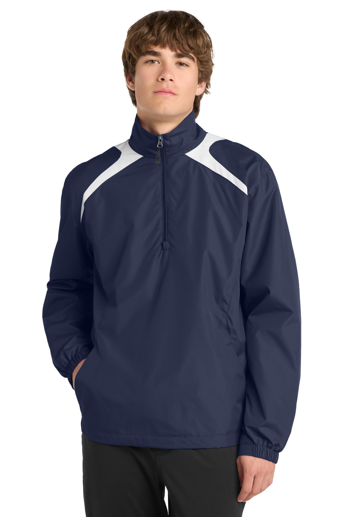 Sport-Tek Men's   1/2-Zip Wind Shirt