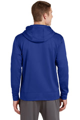 Sport-Tek Men's   Sport-Wick   Fleece Full-Zip Hooded Jacket-2