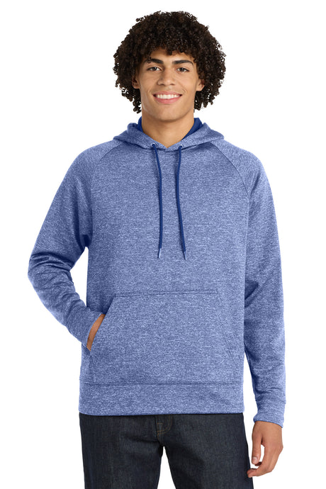 Sport-Tek Men's   PosiCharge   Electric Heather Fleece Hooded Pullover