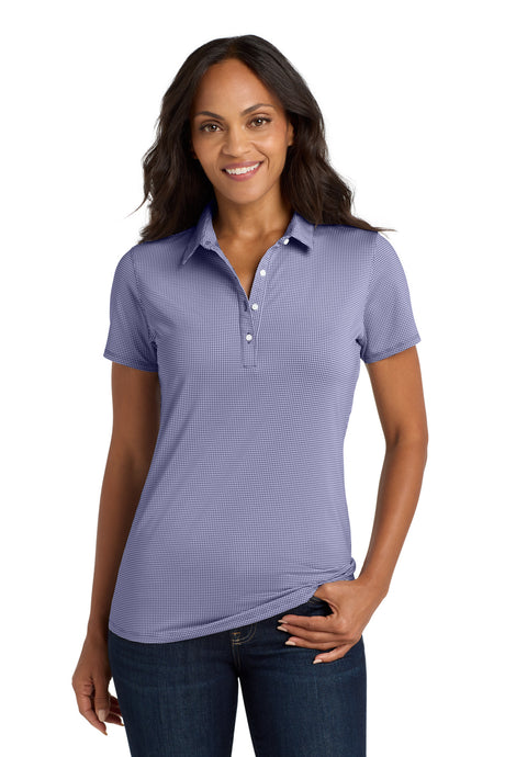 Port Authority Women's    Gingham Polo LK646