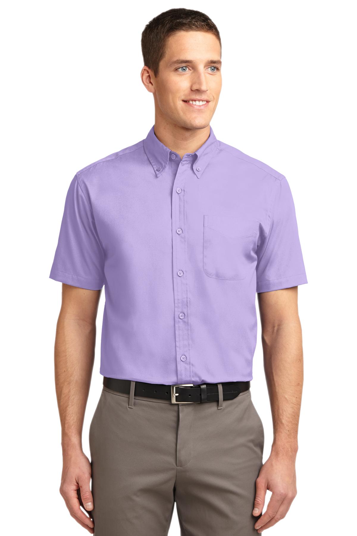 Port Authority Men's   Short Sleeve Easy Care Shirt-1
