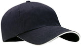 Port Authority    Sandwich Bill Cap with Striped Closure