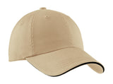 Port Authority    Sandwich Bill Cap with Striped Closure