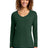 Port & Co Women's   Long Sleeve Fan Favorite V-Neck Tee