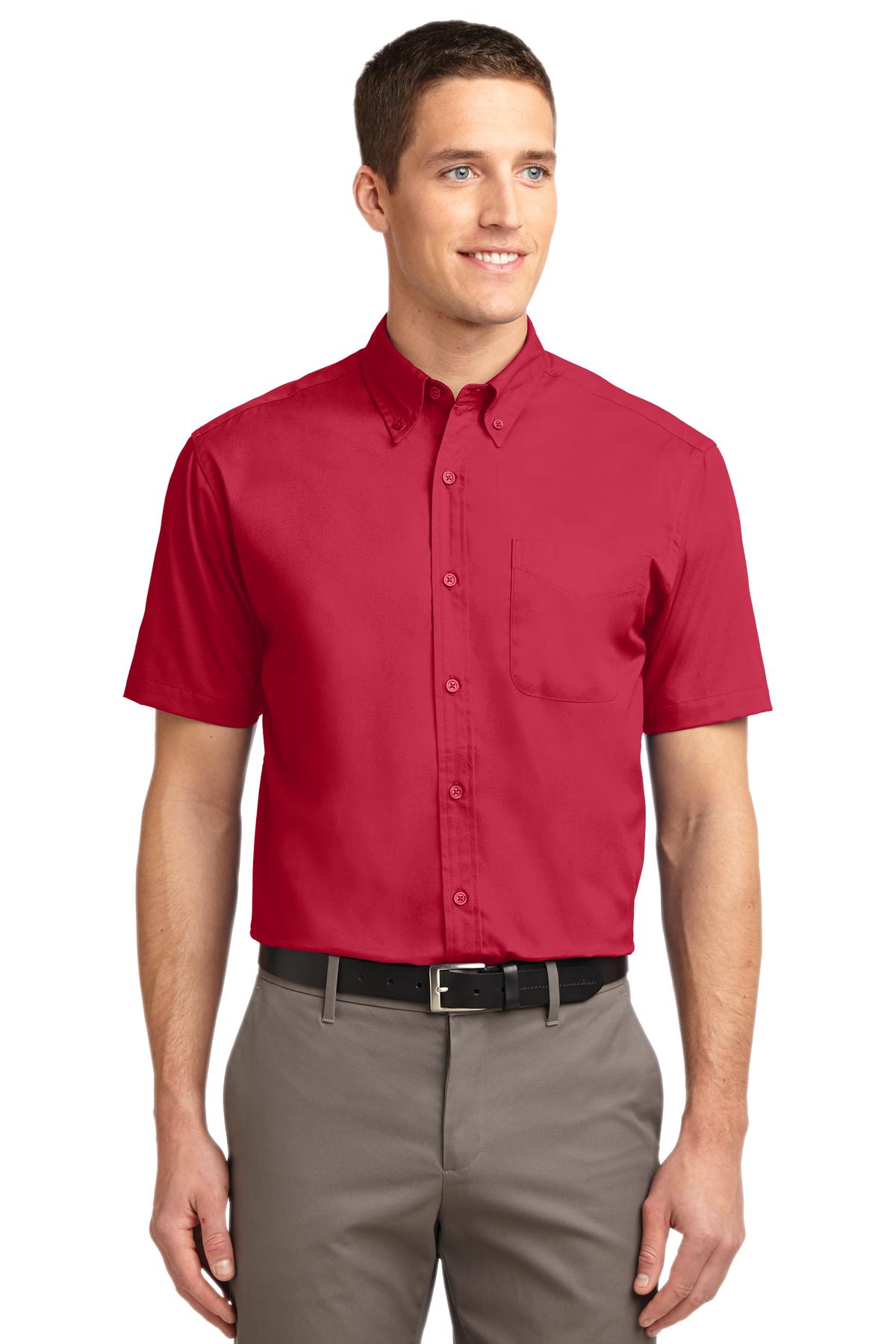Port Authority Men's   Short Sleeve Easy Care Shirt