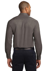 Port Authority Men's   Tall Long Sleeve Easy Care Shirt-2