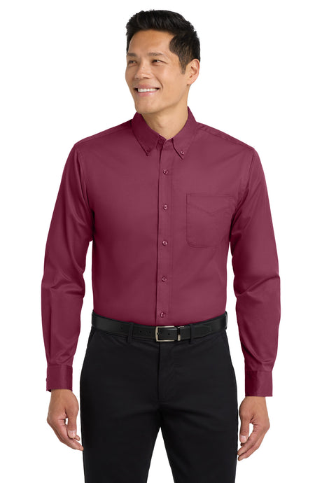 Port Authority Men's   Tall Long Sleeve Easy Care Shirt