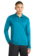 Sport-Tek Men's     Posi-UV    Pro Long Sleeve Polo