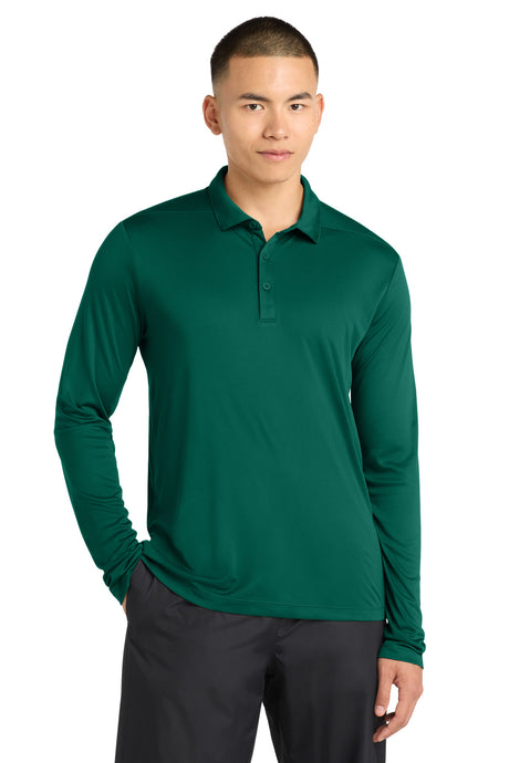 Sport-Tek Men's     Posi-UV    Pro Long Sleeve Polo