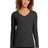 Port & Co Women's   Long Sleeve Fan Favorite V-Neck Tee