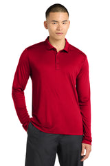 Sport-Tek Men's     Posi-UV    Pro Long Sleeve Polo