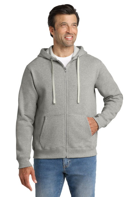 Volunteer Knitwear Men's   Chore Fleece Full-Zip Hoodie VL130ZH