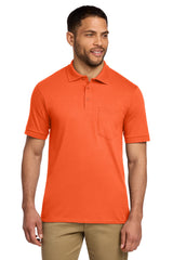 Port & Co Men's   Core Blend Jersey Knit Pocket Polo