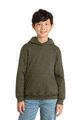 Port & Co Youth   Core Fleece Pullover Hooded Sweatshirt