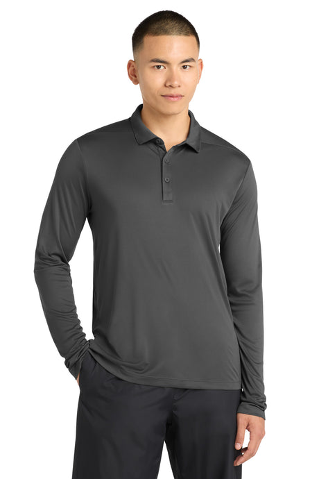 Sport-Tek Men's     Posi-UV    Pro Long Sleeve Polo