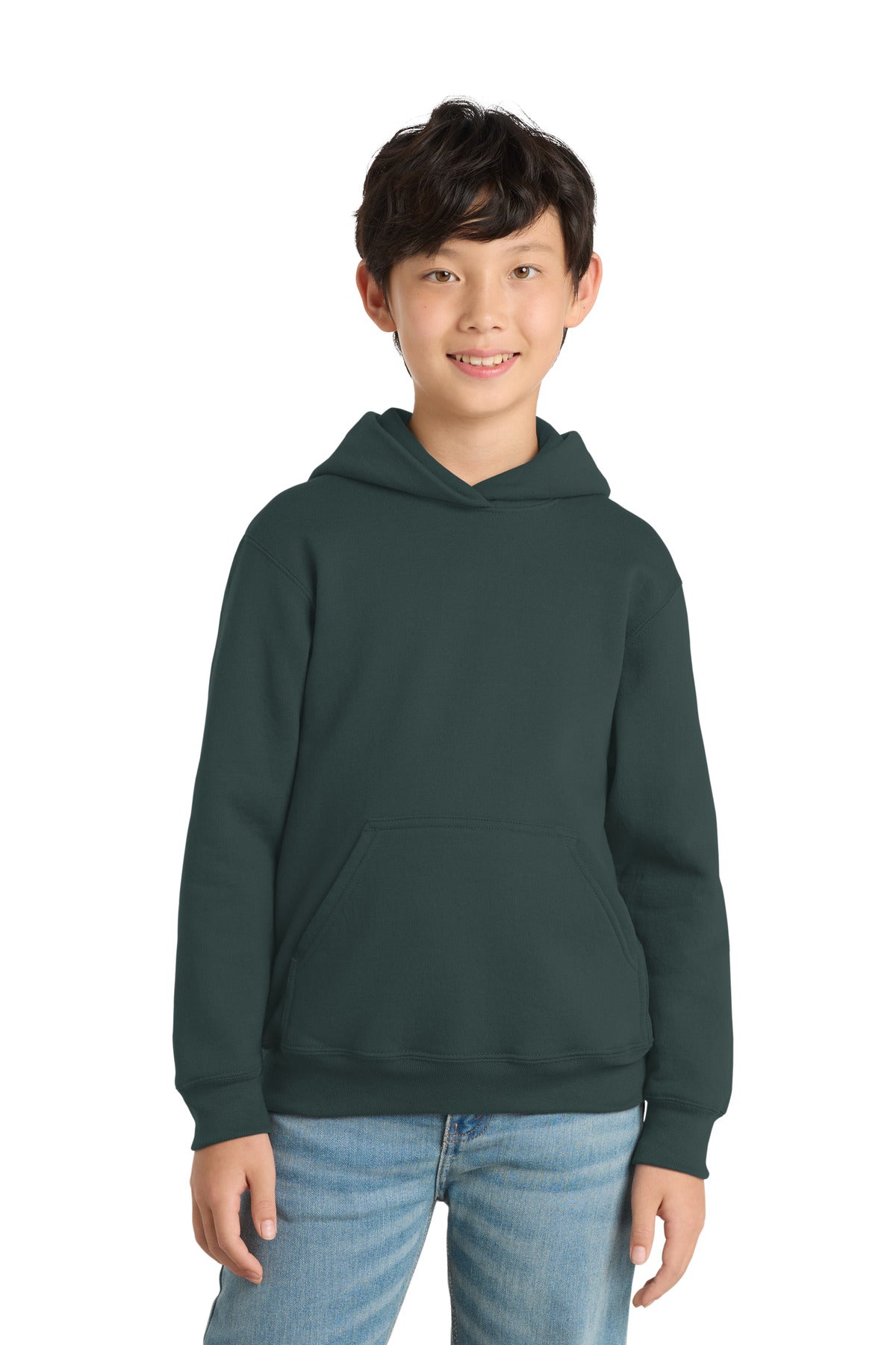 Port & Co Youth   Core Fleece Pullover Hooded Sweatshirt