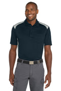 CornerStone Men's   Select Snag-Proof Two Way Colorblock Pocket Polo