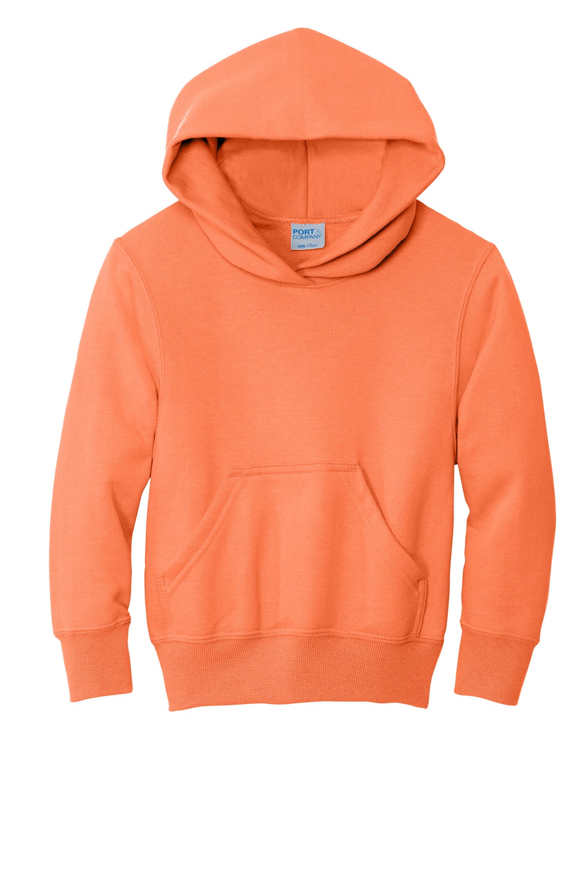 Port & Co Youth   Core Fleece Pullover Hooded Sweatshirt