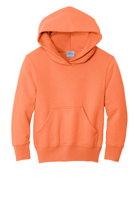 Port & Co Youth   Core Fleece Pullover Hooded Sweatshirt