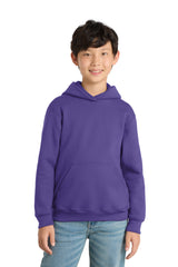 Port & Co Youth   Core Fleece Pullover Hooded Sweatshirt