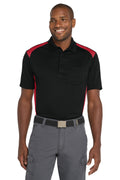 CornerStone Men's   Select Snag-Proof Two Way Colorblock Pocket Polo