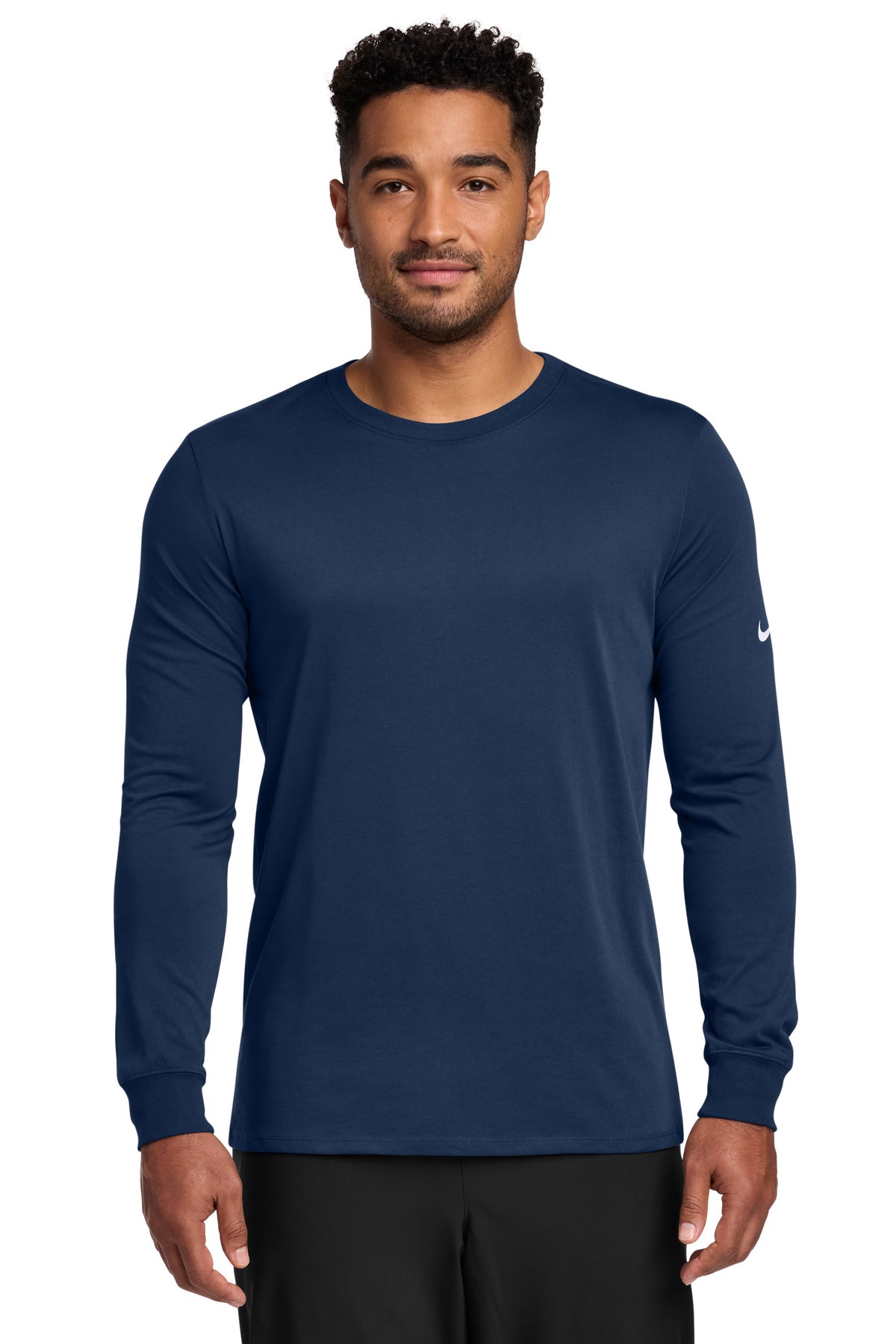 Nike Men's Dri-FIT Cotton/Poly Long Sleeve Tee
