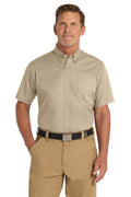 CornerStone Men's   Short Sleeve SuperPro   Twill Shirt