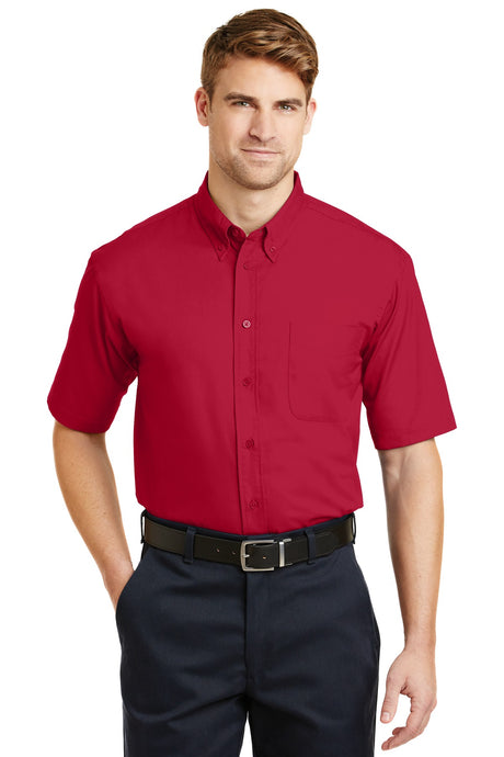 CornerStone Men's   Short Sleeve SuperPro   Twill Shirt-1