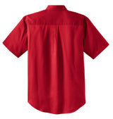 CornerStone Men's   Short Sleeve SuperPro   Twill Shirt-4